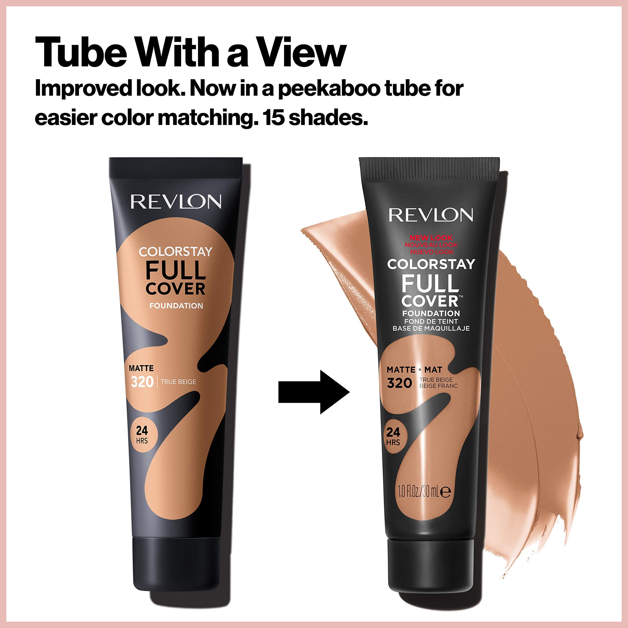 Revlon ColorStay 24-hour transfer-proof wear in action