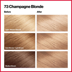 Revlon ColorSilk 3D Color Gel technology swatch for multidimensional color