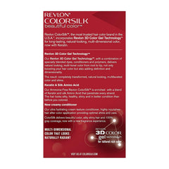 Revlon ColorSilk hair color 30 Dark Brown box pack demonstrates convenient six-pack value