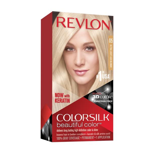 Hair after coloring appears silky and shiny