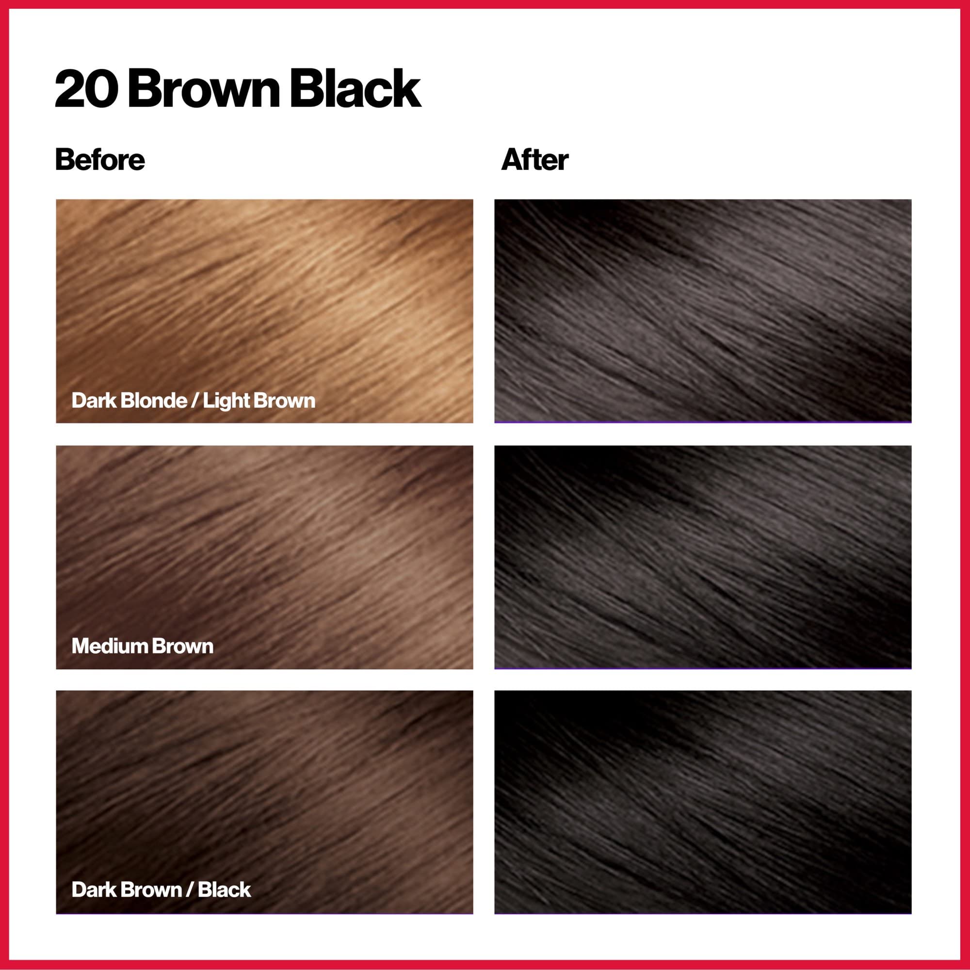REVLON ColorSilk mixing and application with gloves for at-home use