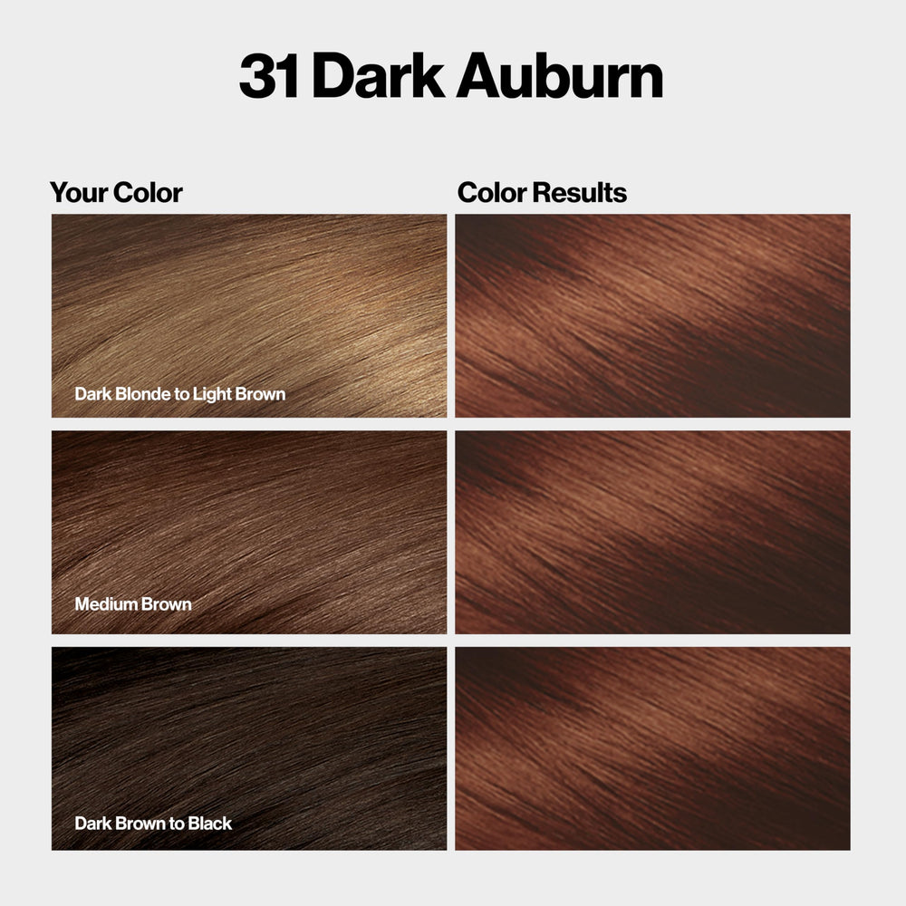 Revlon ColorSilk vegan keratin-fillers graphic signals nourished color and bond repair potential.