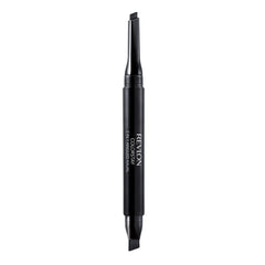 Revlon ColorStay 2-in-1 Angled Kajal Onyx swatch showing a bold, long-lasting line