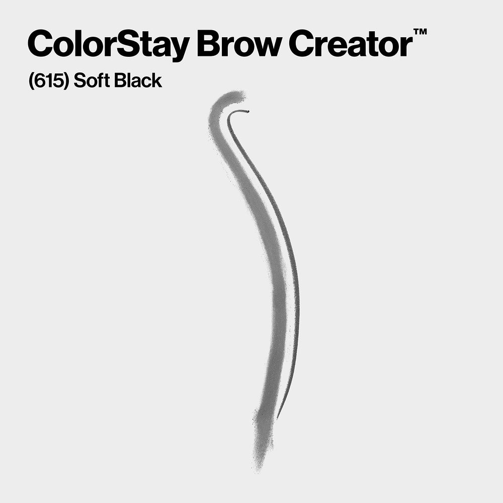 Revlon ColorStay Brow Creator brow powder application showing fullness and blendability