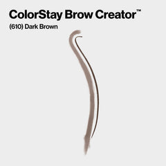 Revlon ColorStay Brow Creator powder-compact shapes brows with a velvety finish.
