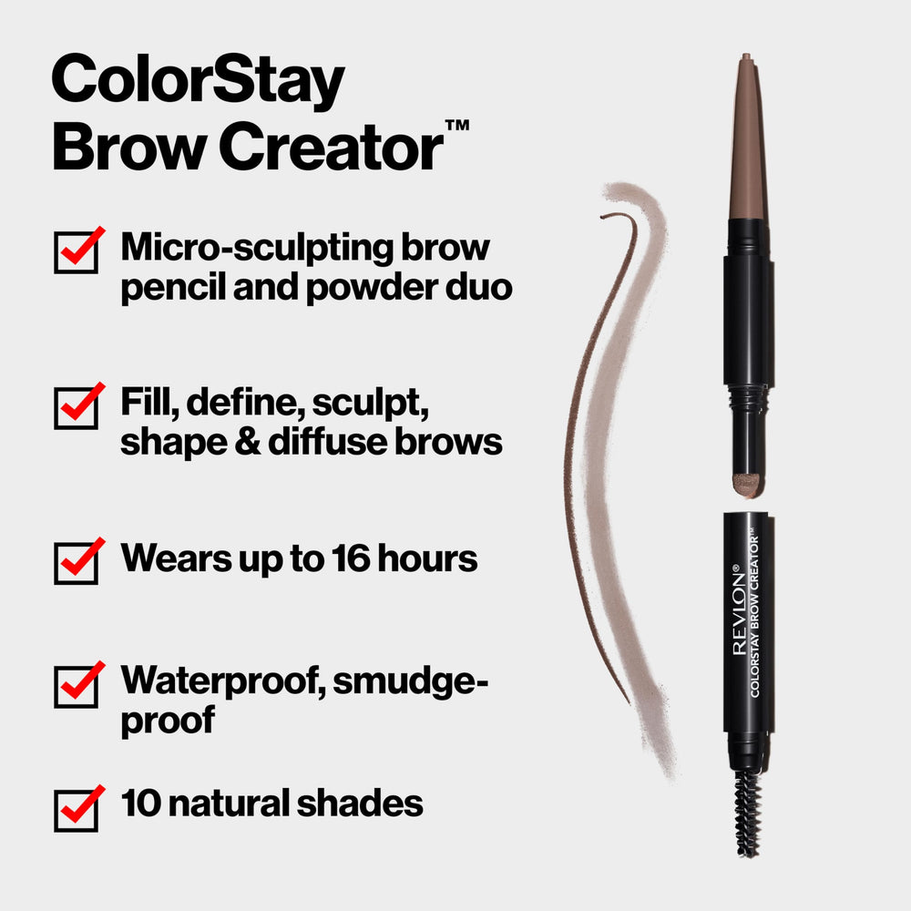 Revlon ColorStay Brow Creator spoolie brush for grooming and blending
