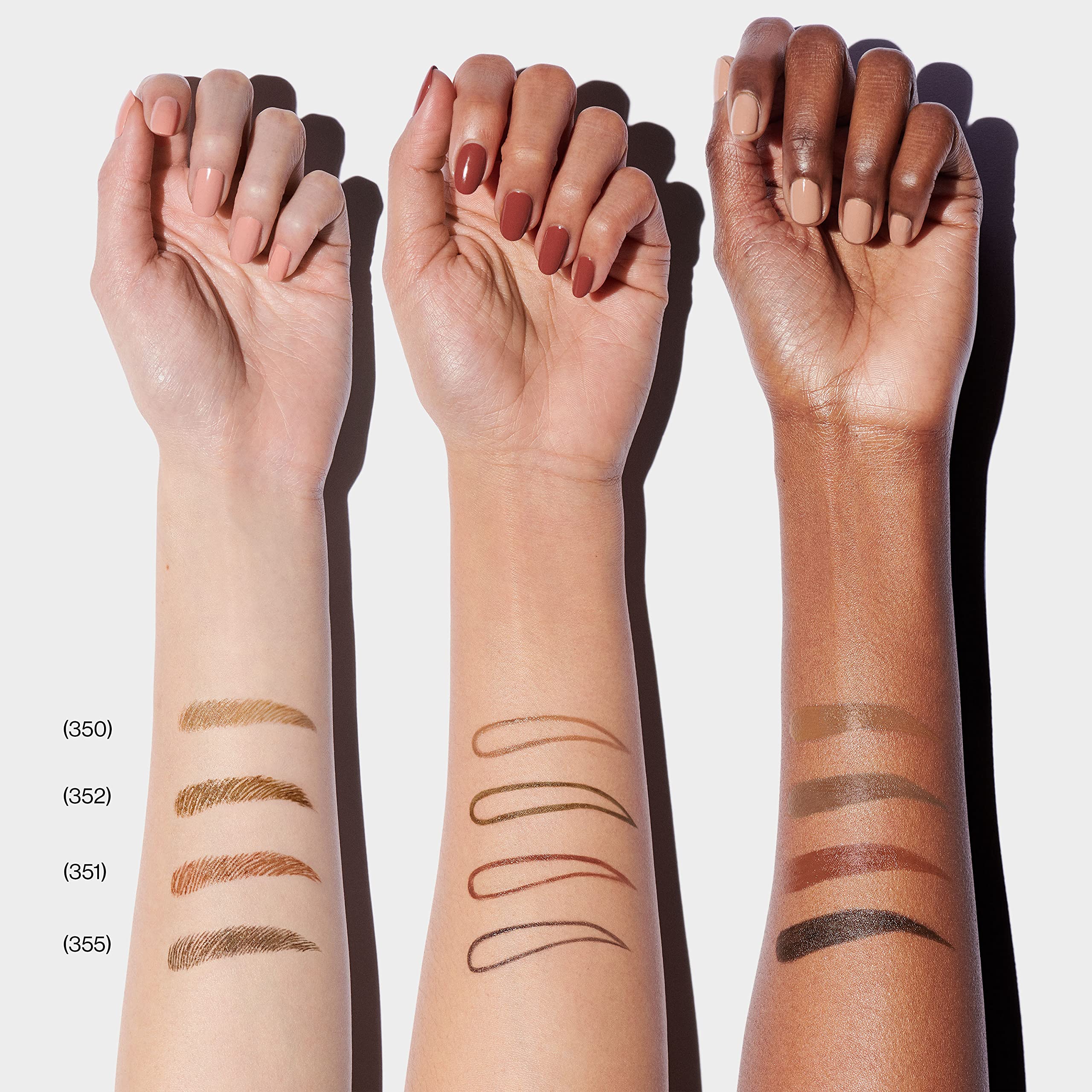 Revlon ColorStay Brow Ink close-up shows pigment and texture.