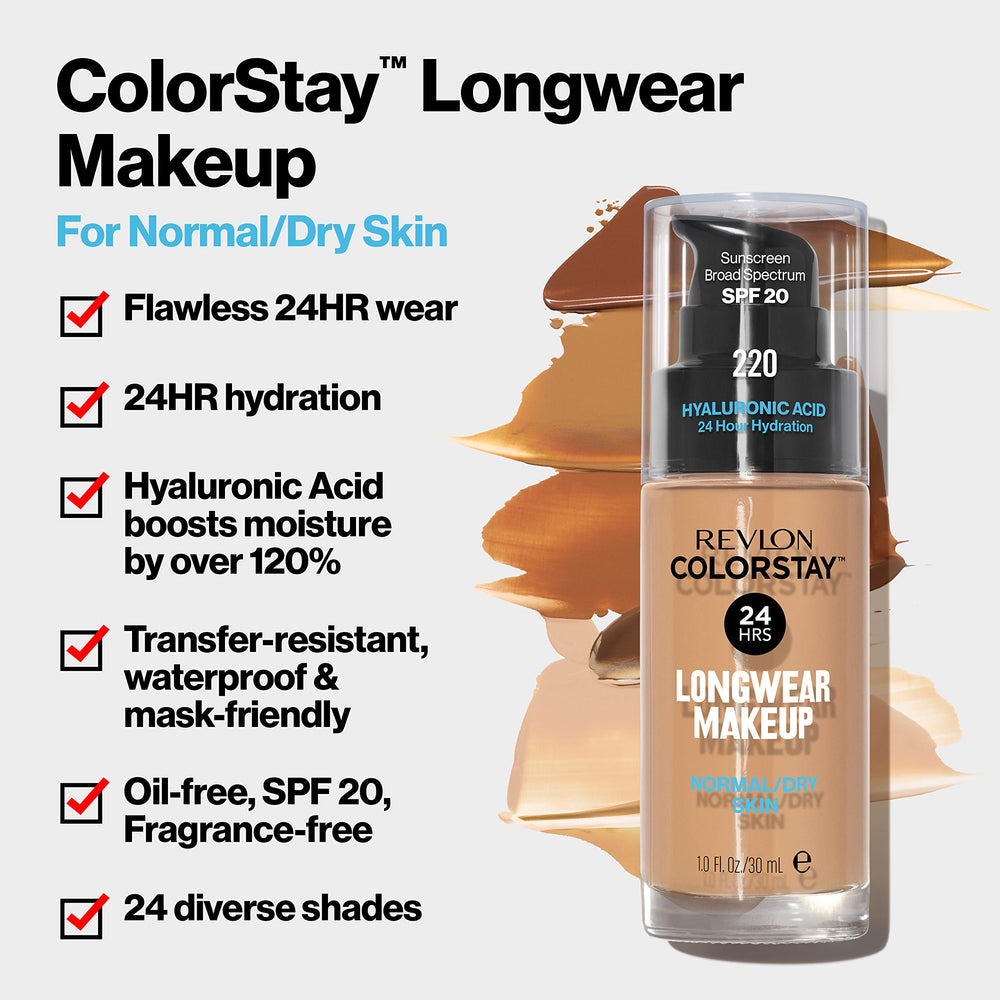 Revlon ColorStay pump detail for precise, buildable coverage application