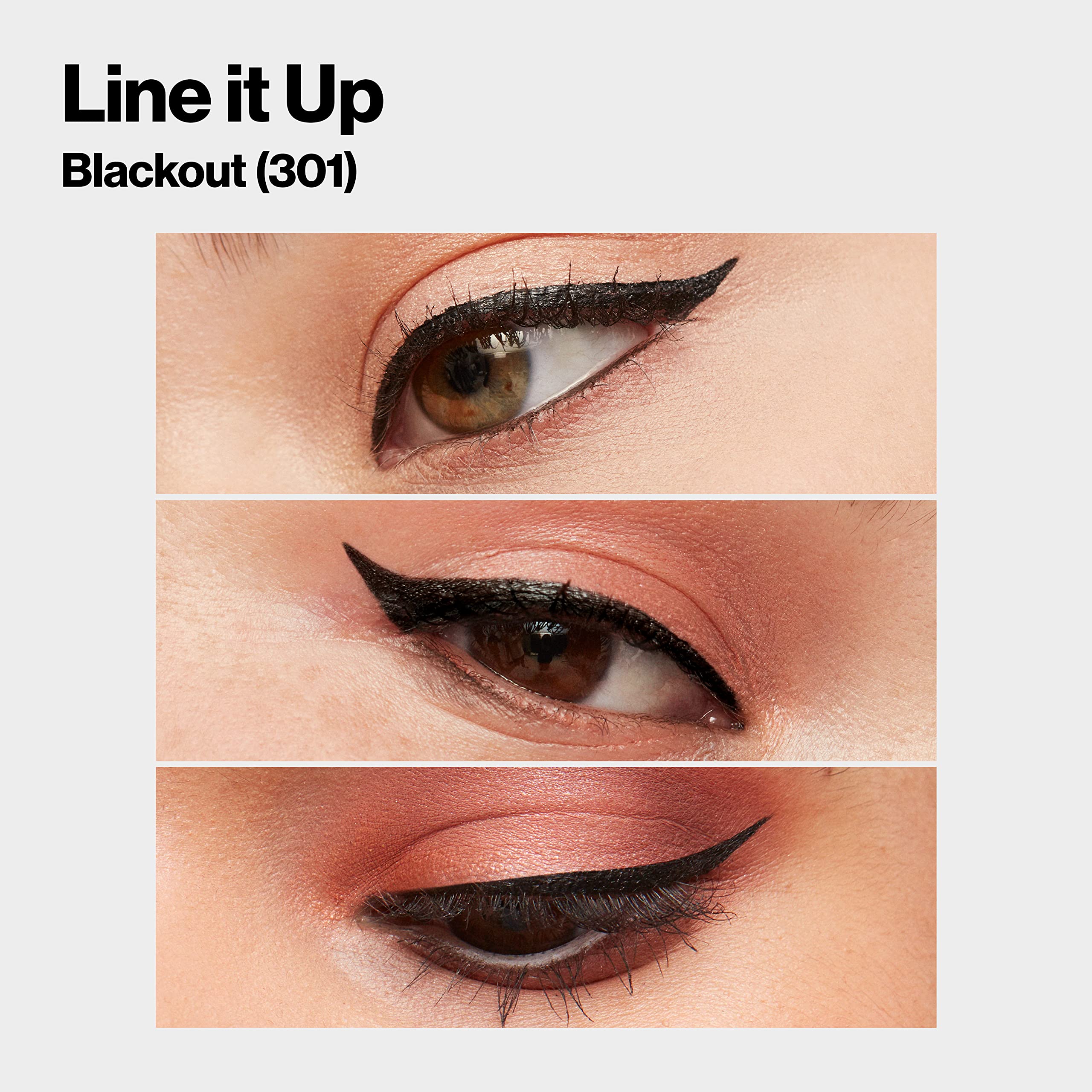 REVLON ColorStay Micro Easy Precision Liquid Eyeliner What The Fudge shade adds dramatic contrast
