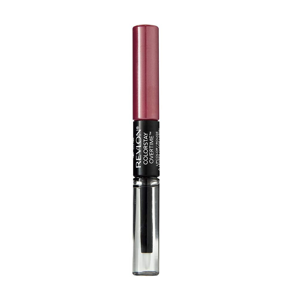 Revlon ColorStay Overtime Lip Color Infinite Raspberry front view highlighting long-wear shine