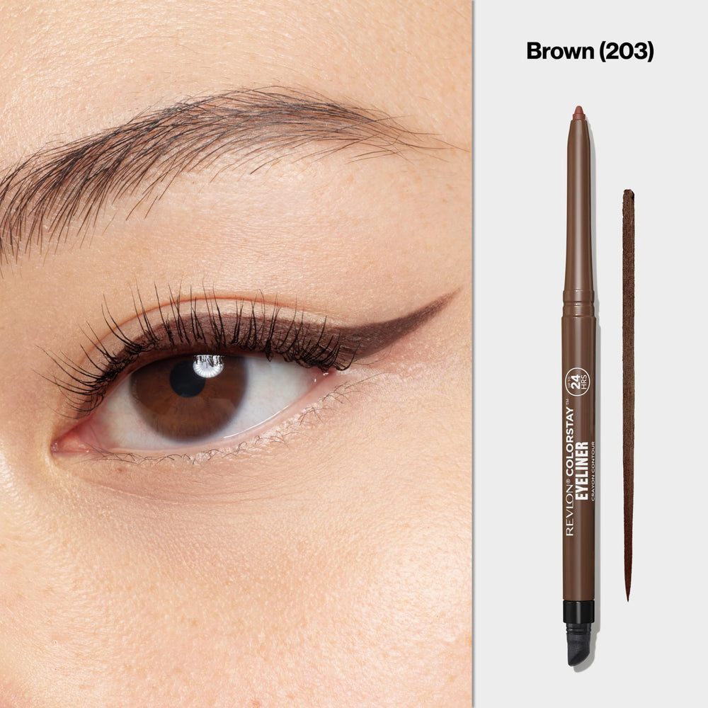 Built-in sharpener on REVLON ColorStay Pencil for crisp lines