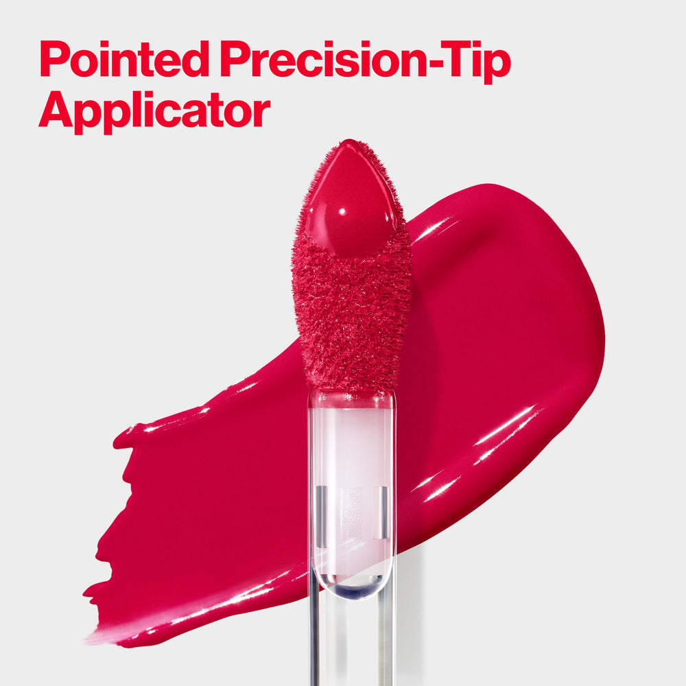 REVLON ColorStay Satin Ink lips close-up shows satin finish and comfort