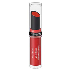 REVLON ColorStay Ultimate Suede 093 Chic swatch on arm with vibrant payoff