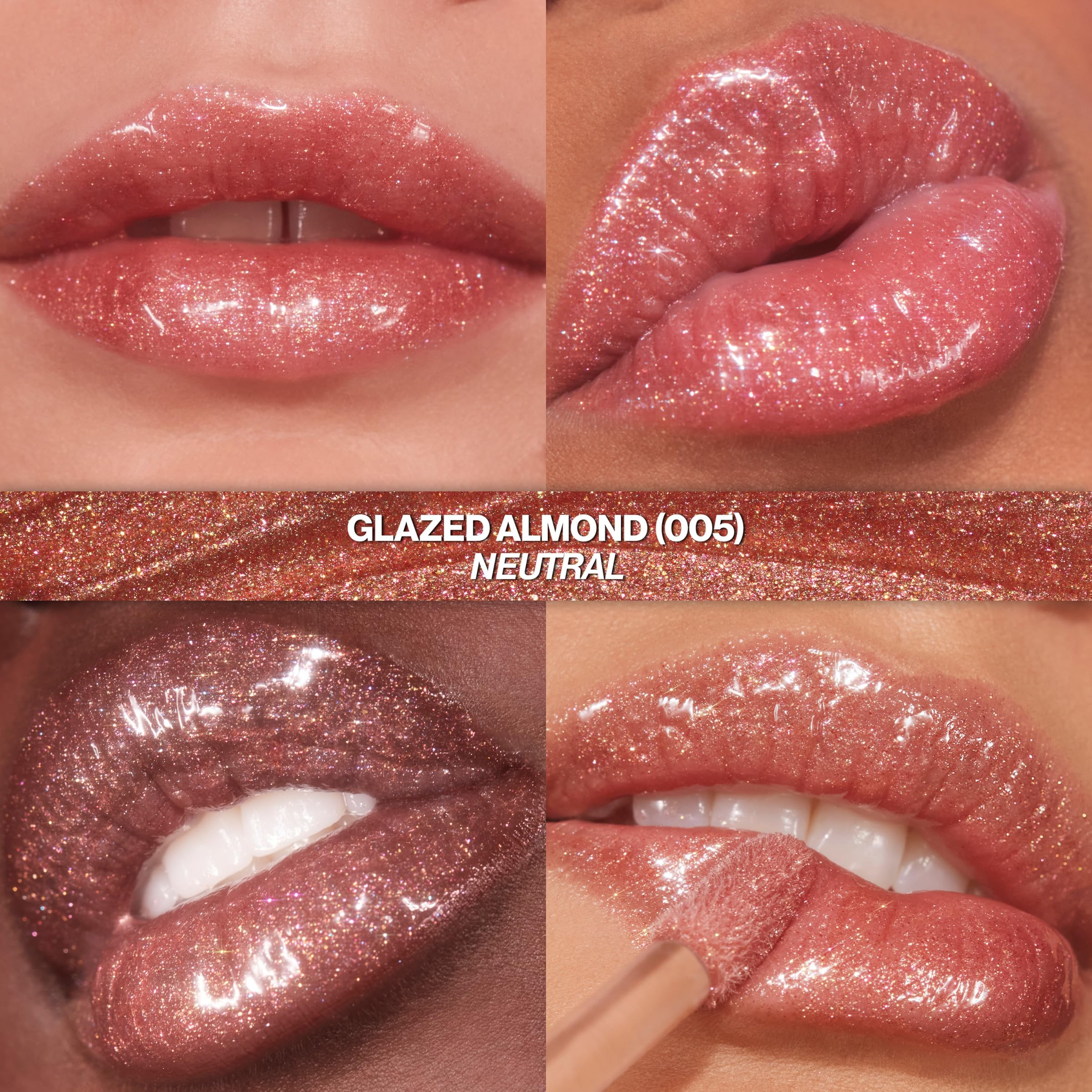 REVLON Glimmer Gloss gift-set packaging showcases three shade options