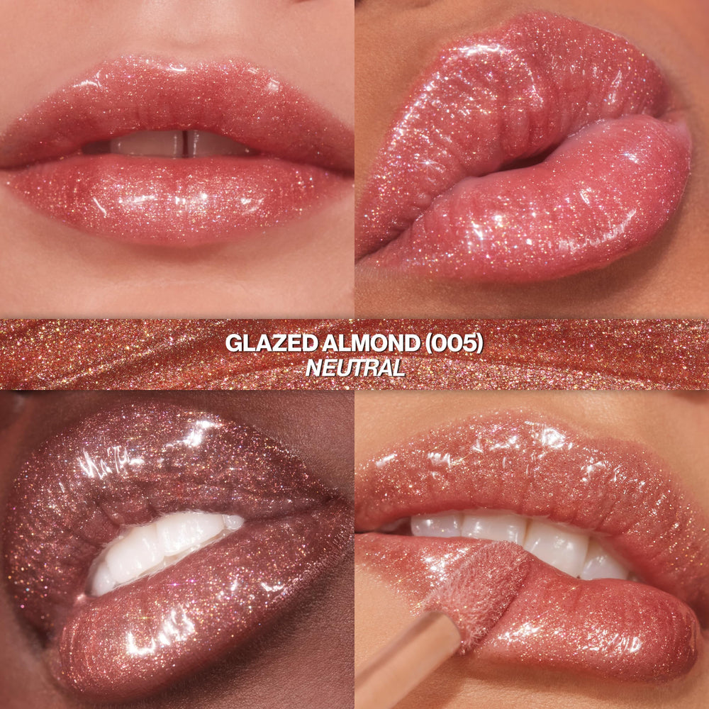 REVLON Glimmer Gloss gift-set packaging showcases three shade options