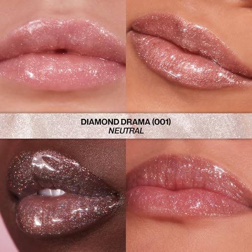 REVLON Glimmer Gloss ready-to-wear shot demonstrates high-shine finish