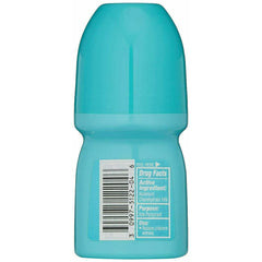 REVLON Hi Dri roll-on bottle close-up highlighting unscented fragrance-free formula.