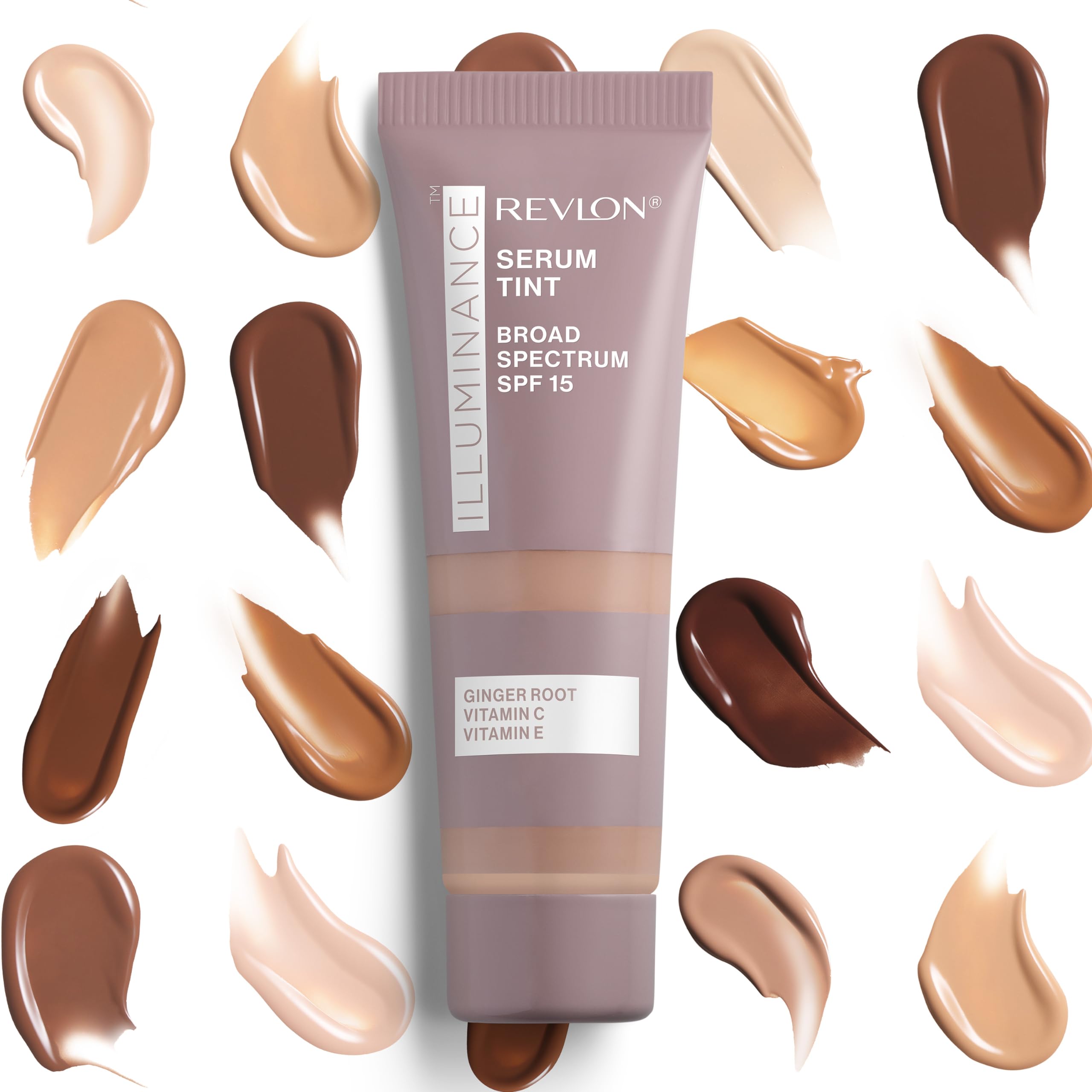 Revlon Illuminance Serum final look shows radiant tone over time