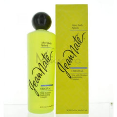 Revlon Jean Nate after bath splash usage shot highlighting versatile layering options
