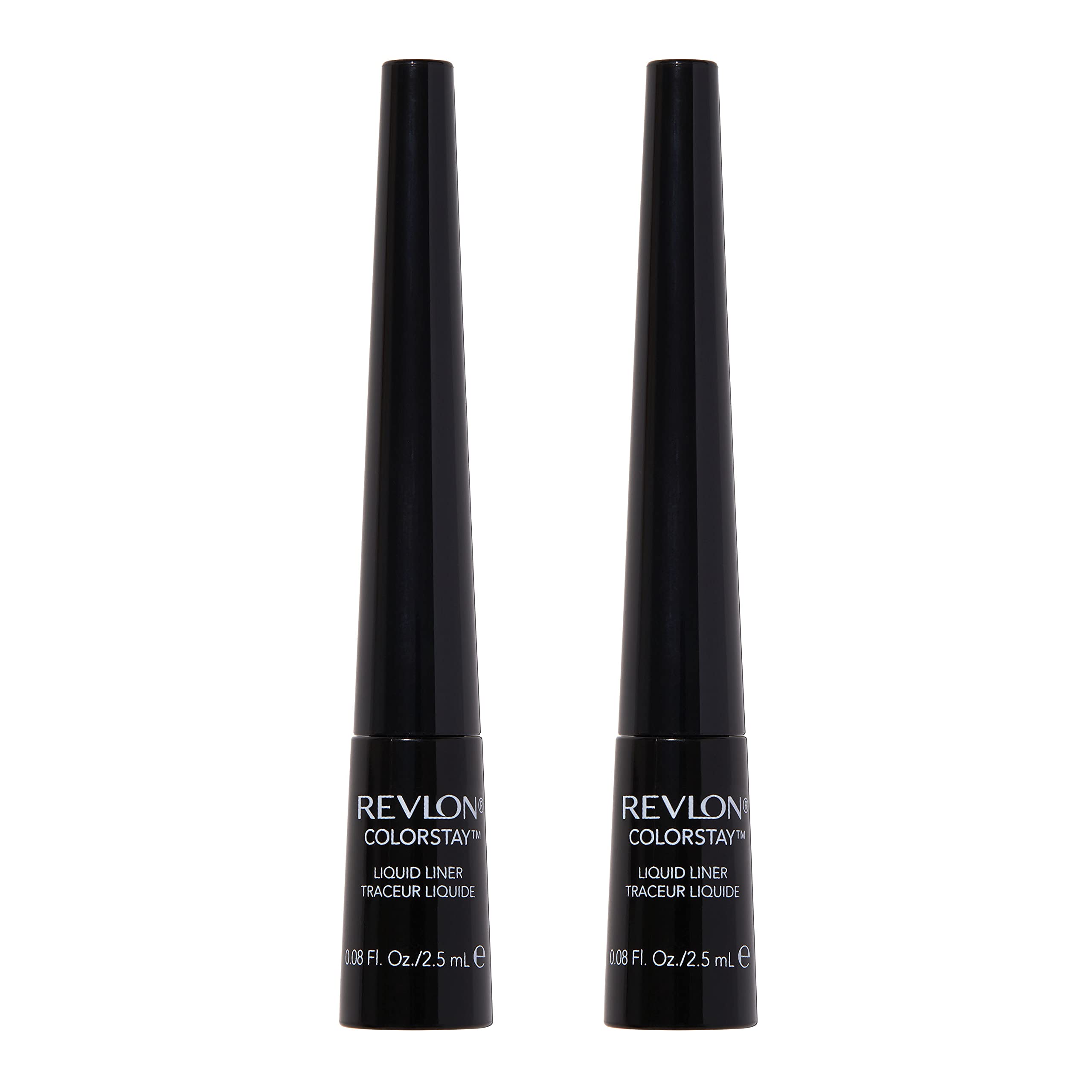 REVLON Liquid Eyeliner ultra-fine tip for precise bold lines.