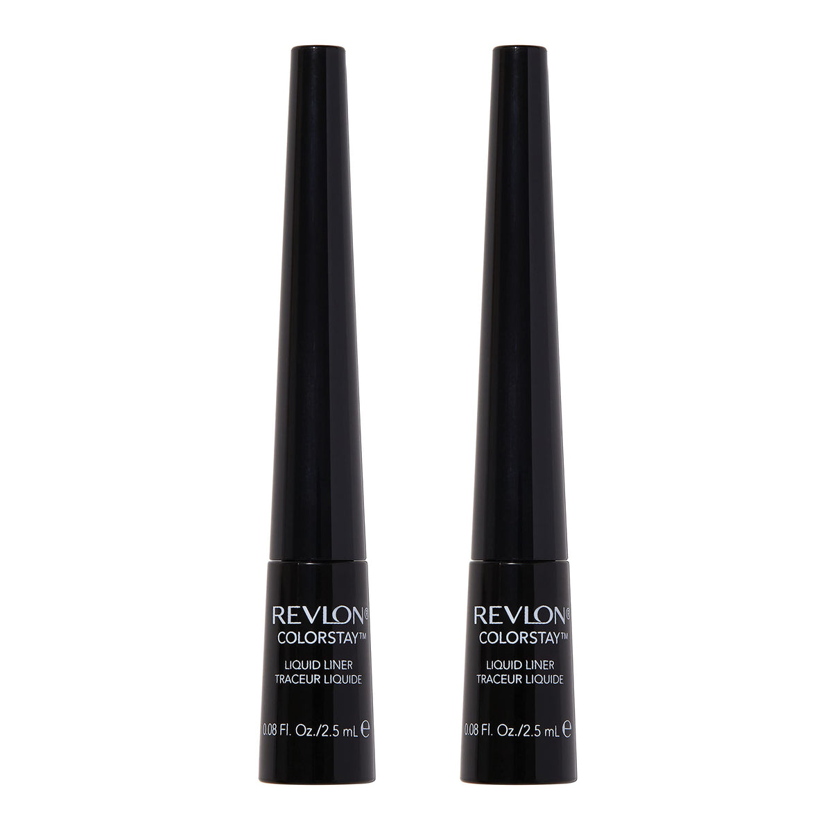 REVLON Liquid Eyeliner ultra-fine tip for precise bold lines.
