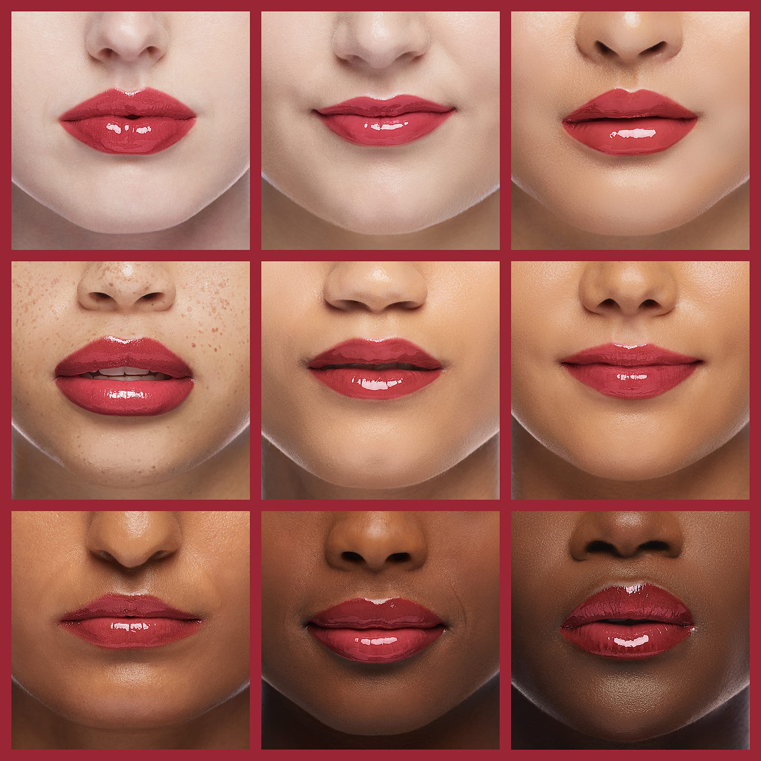 Revlon Ultimate Wine application image displaying smooth color and glossy top coat.