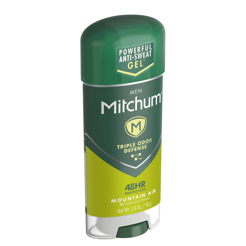 REVLON Mitchum Mountain Air scent close-up with invigorating aroma