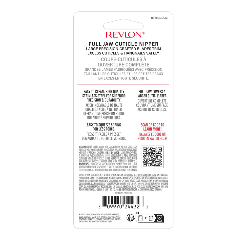 Revlon Nail care tool daily-use practicality with reliable steel construction