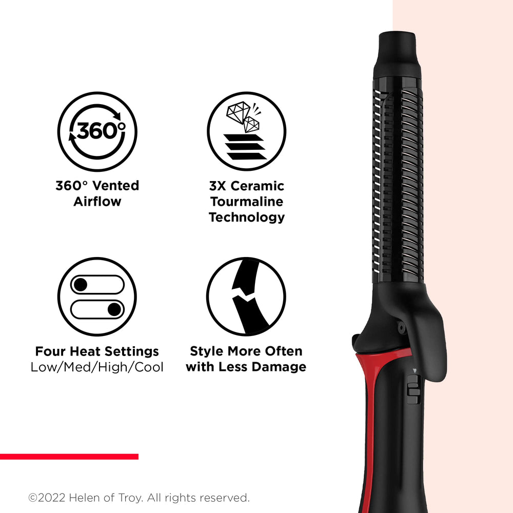 REVLON One-Step Blowout Styler travel-friendly design fits gym bag.