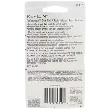 Revlon Perfectweeze storage-ready design keeps tweezers organized.