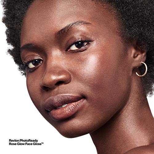 Revlon universal color swatch indicates flattering rosy shade for diverse complexions.
