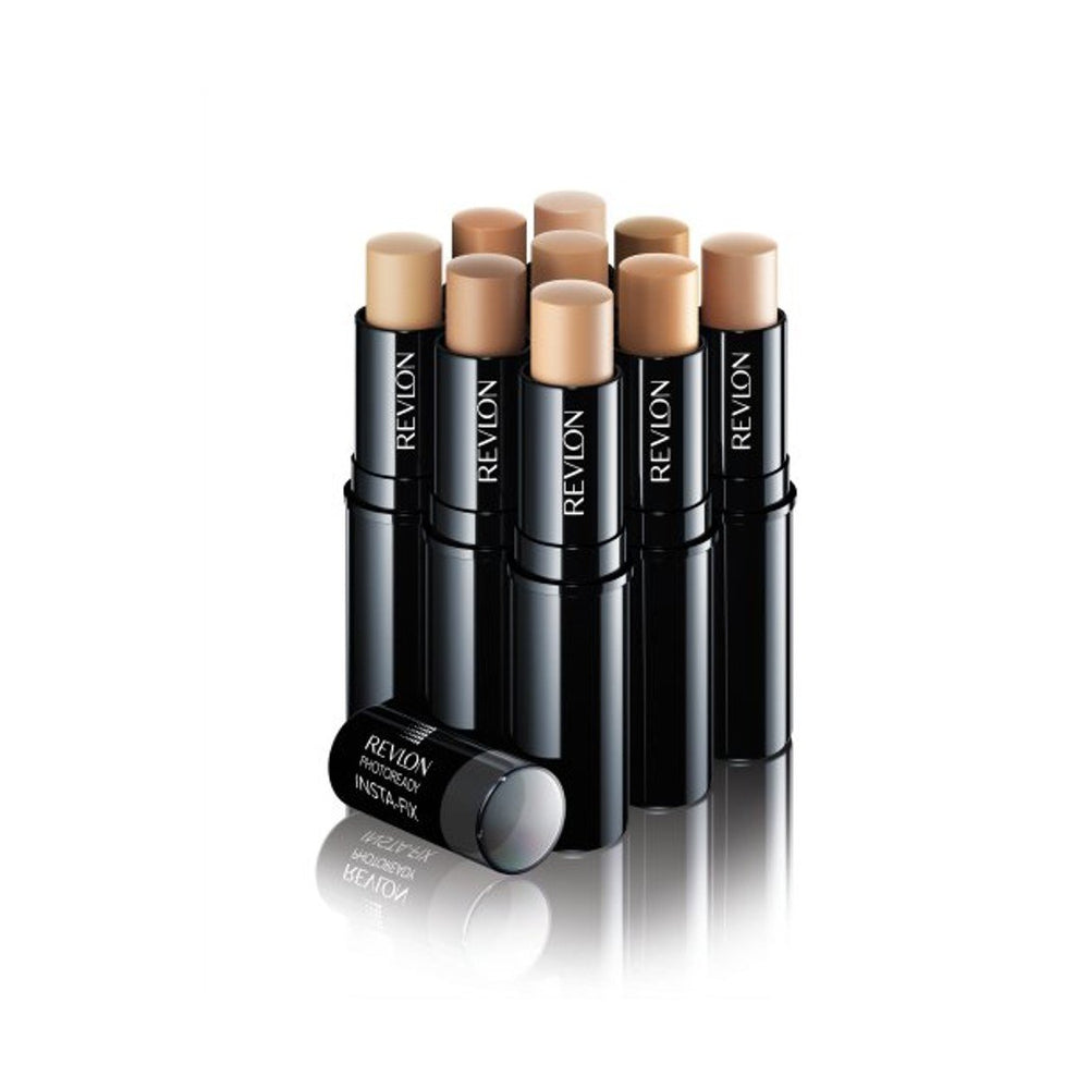 Revlon PhotoReady Insta-Fix Ivory compact open to reveal convenient concealer stick