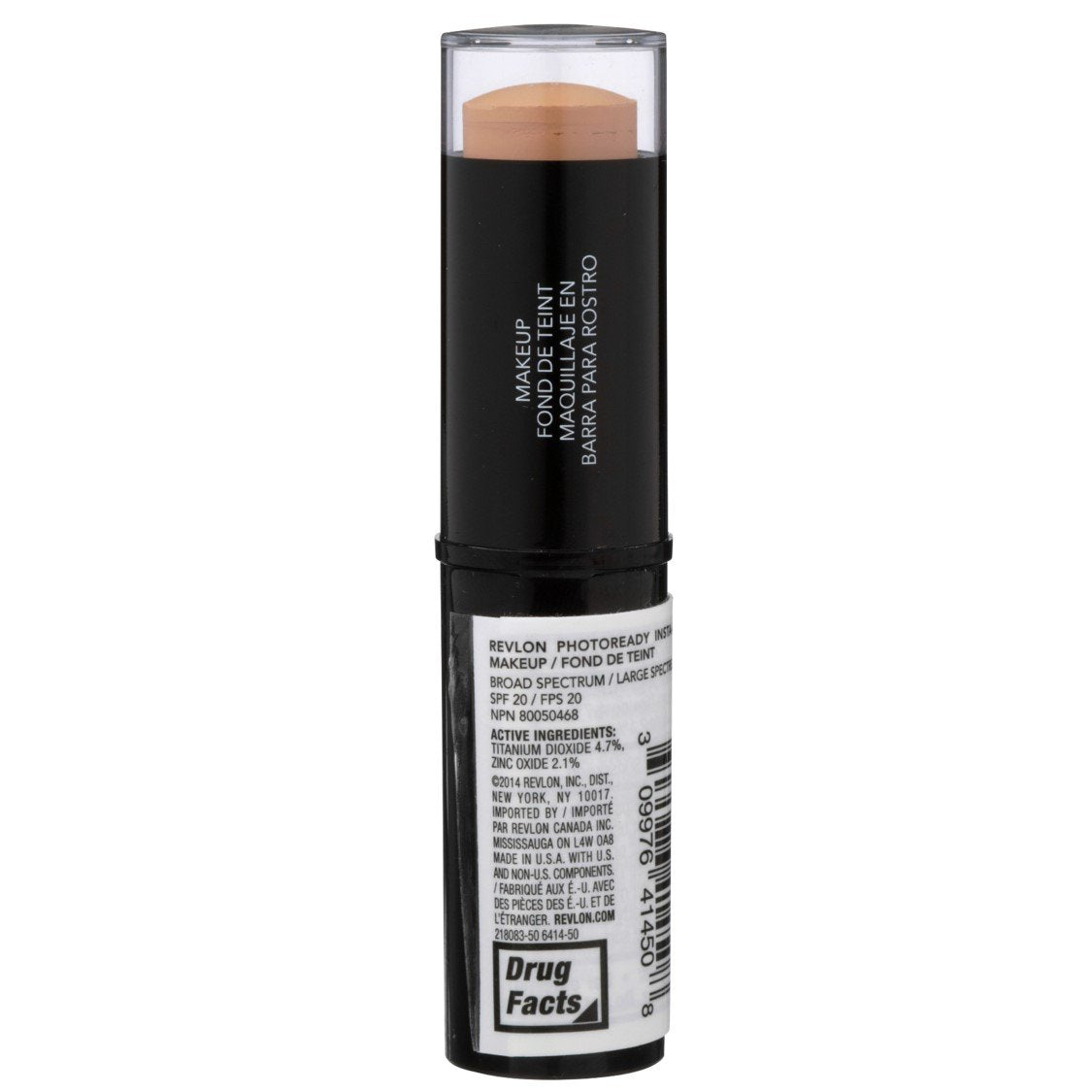 Revlon PhotoReady Insta-Fix packaging highlights compact, portable touch-up convenience