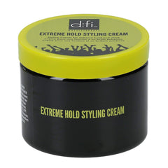 REVLON PROFESSIONAL D:FI Hair Extreme Hold Styling Cream texture close-up demonstrates smooth, controllable finish