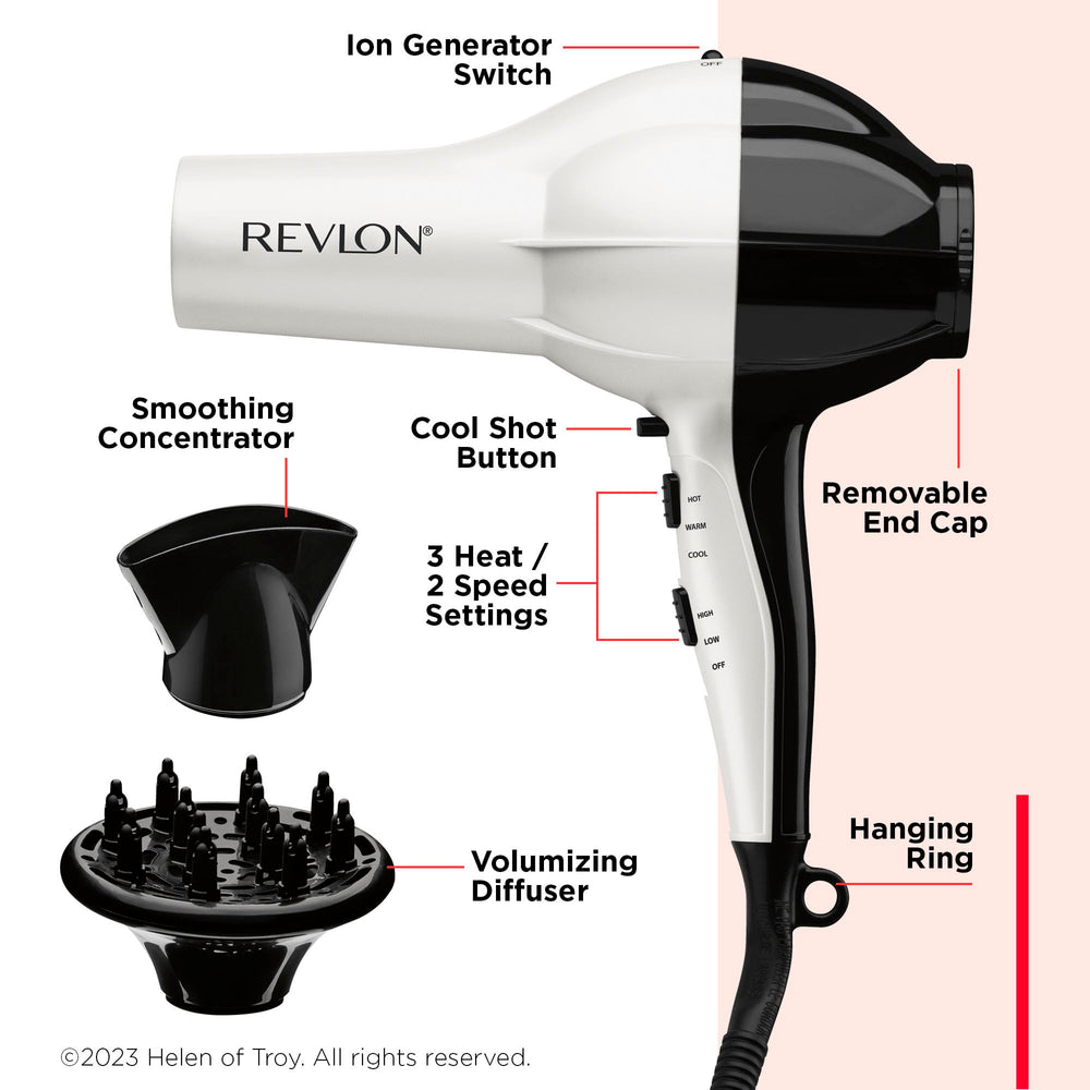 Revlon Shine Booster Hair Dryer volumizing diffuser helps lift and add body.