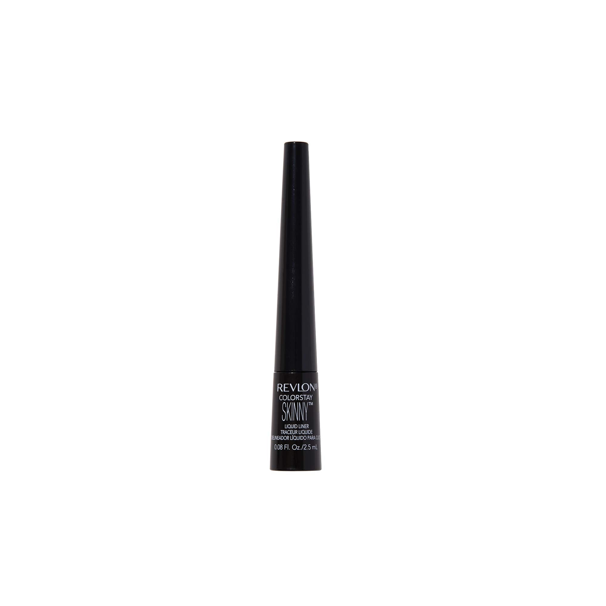 Revlon Skinny Liquid Eyeliner tip detail showing ultra-fine precision for sharp lines