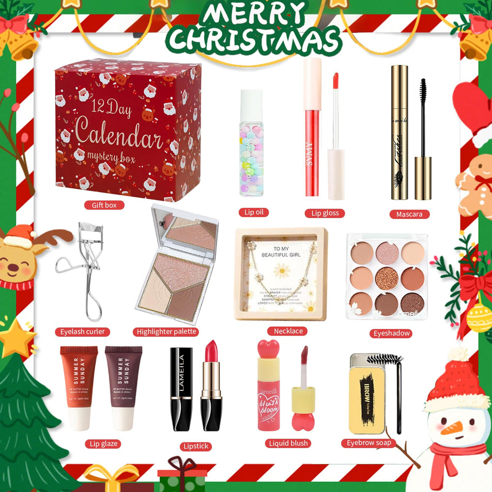 RevoNext 12 days makeup surprises box opening promotes daily countdown excitement