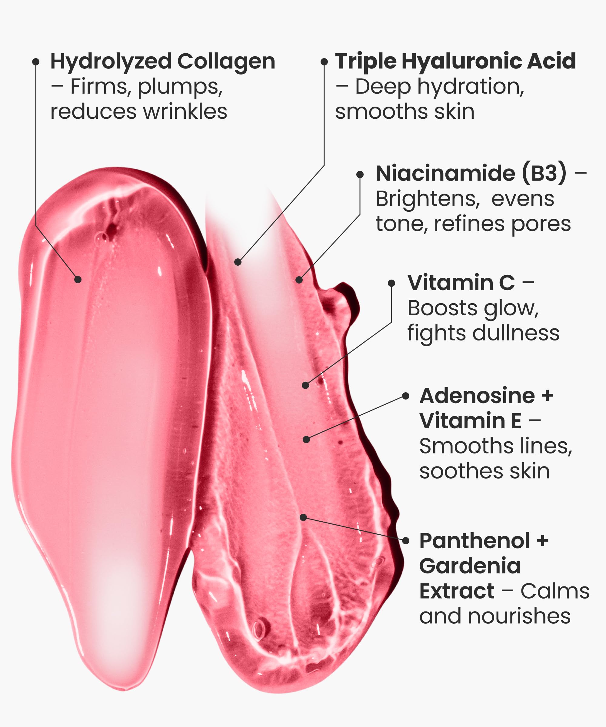 REVOMADIC REVO niacinamide Vitamin C-brightening image for even skin tone.