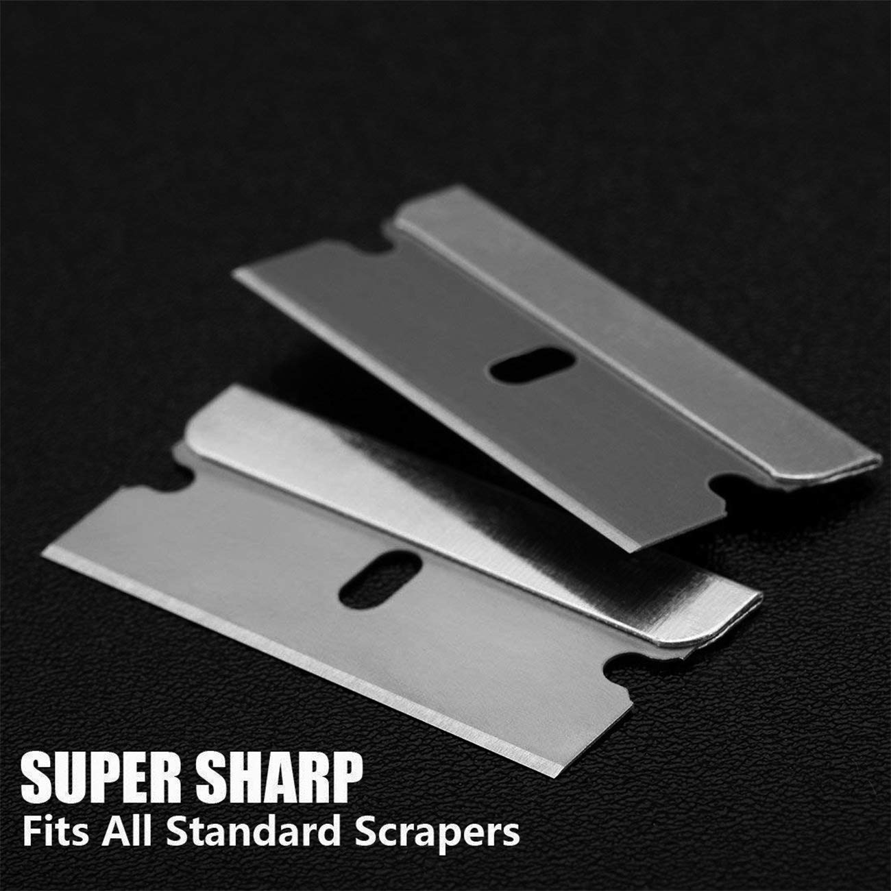 REXBETI single-edge blade closeup highlights sharp, precise cutting capability.