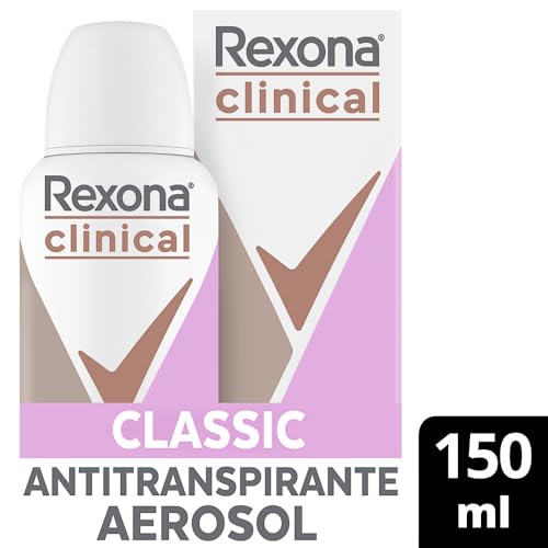 Rexona Clinical aerosol classic mist spray captures a light fast drying protection