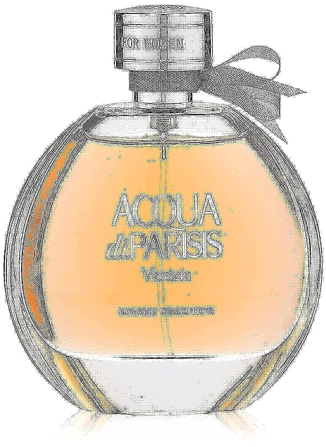 Reyane Tradition Acqua di Parisis Venizia bottle front showing elegant design for date-night fragrance