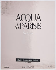 Reyane Tradition Acqua di Parisis Venizia notes closeup capturing amber, jasmine and cassis hints
