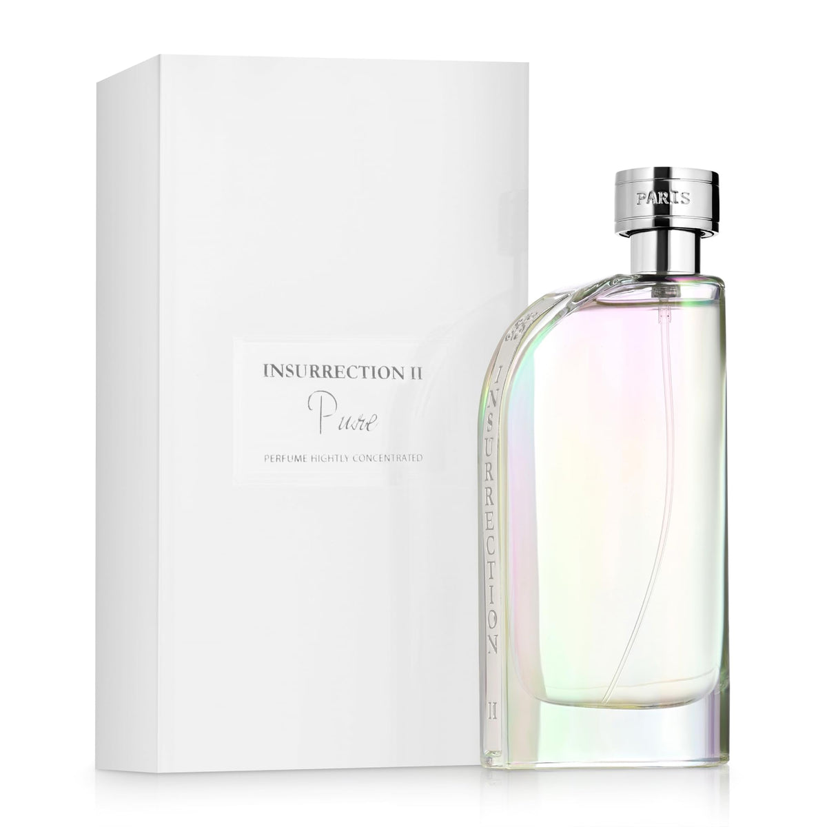 Reyane Tradition Insurrection Pure Parfum bottle exudes bold masculine style for confident evenings.