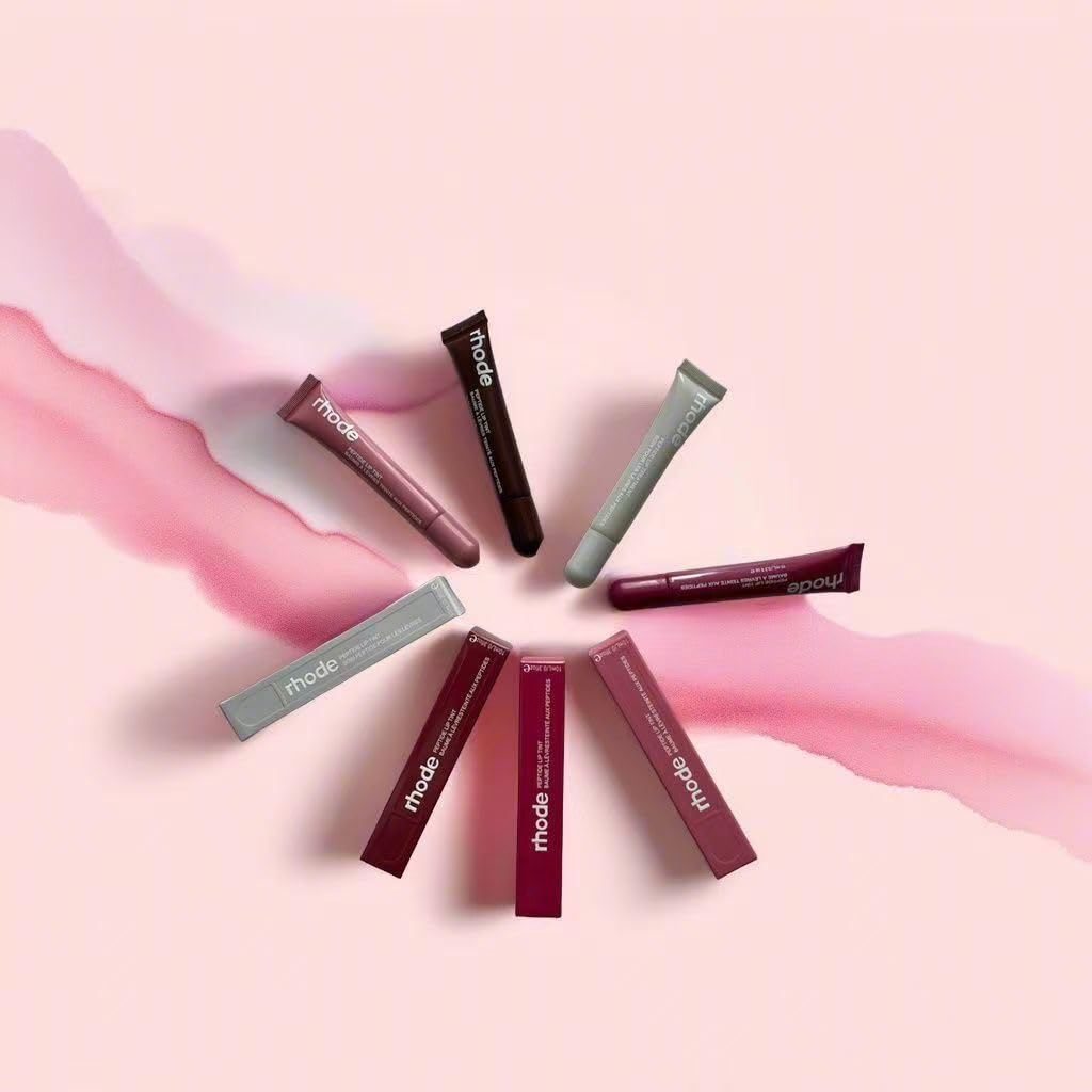 Rhode Gloss Lip Tint Toast packaging image emphasizes fragrance-free formula.