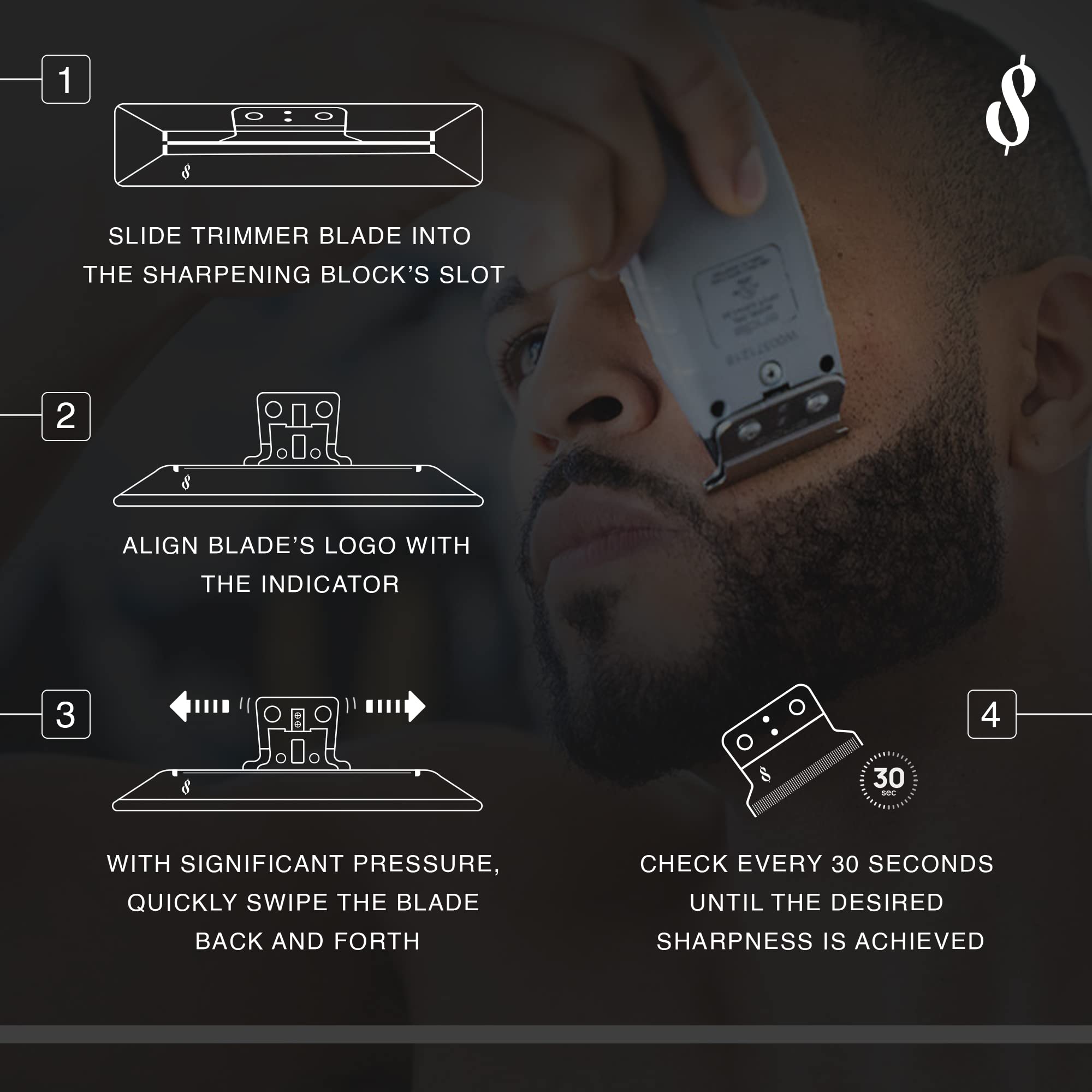 The Rich Barber blade care longer life emphasizes durable edge maintenance.