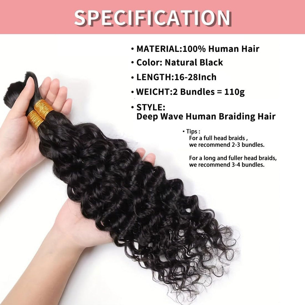 RICROF 110g per pack with voluminous curls and natural sheen