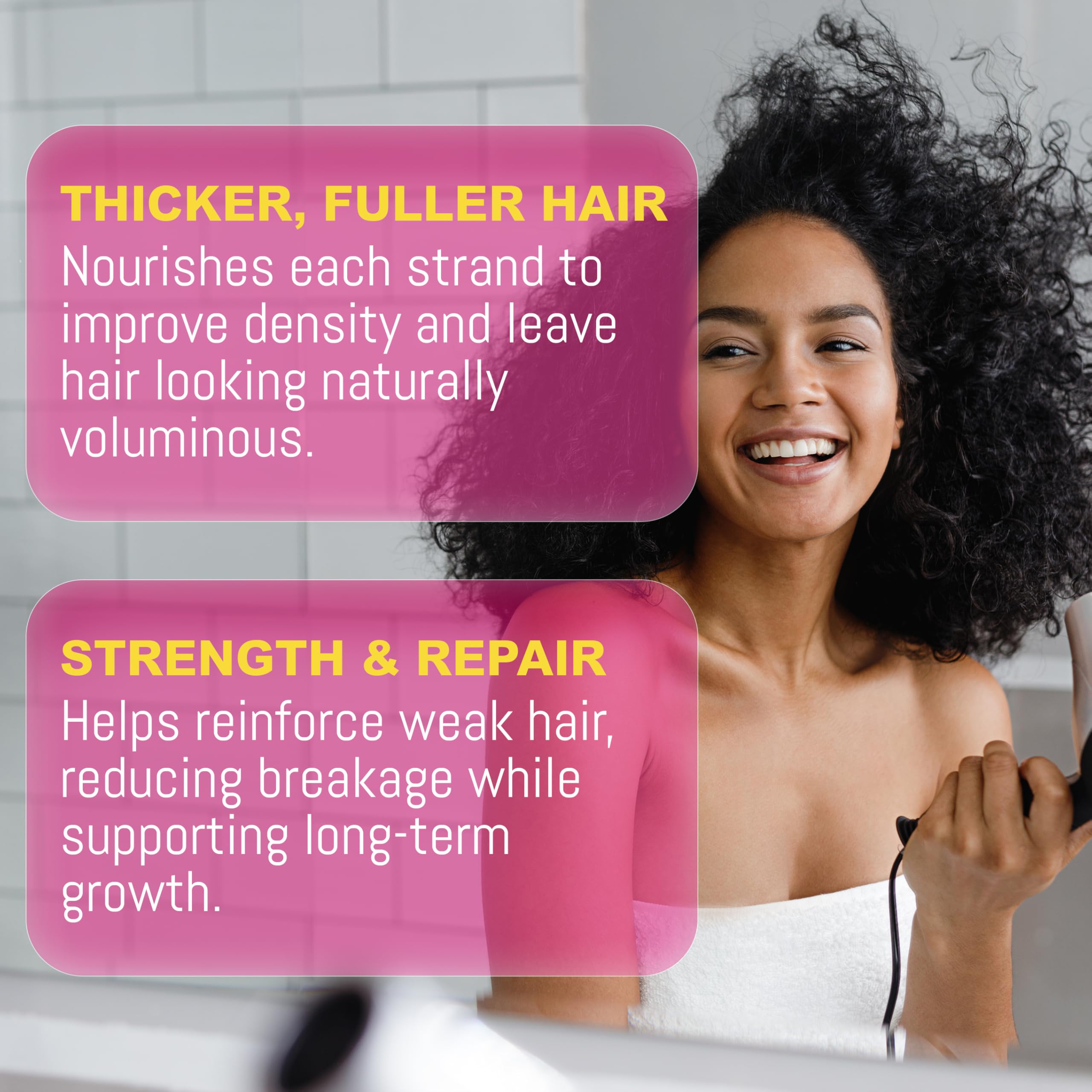 Rida Batana Oil set on bathroom vanity representing daily hair care routine.