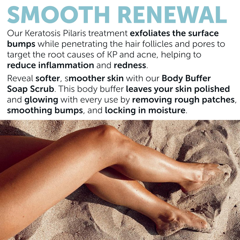 Rida Body Soap after shaving scene suggesting improved texture post-routine.
