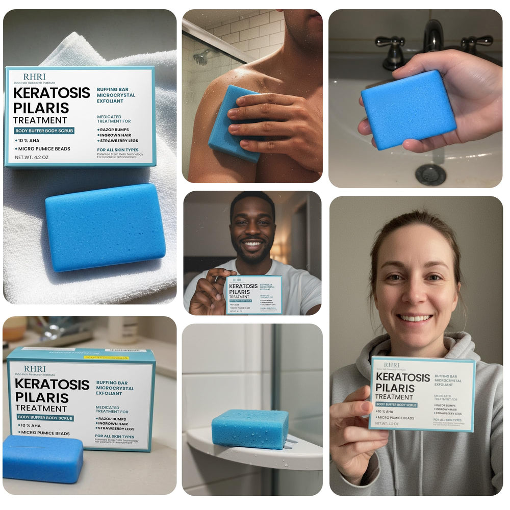 Rida Body Soap unisex formula emphasizing universal use for men and women.