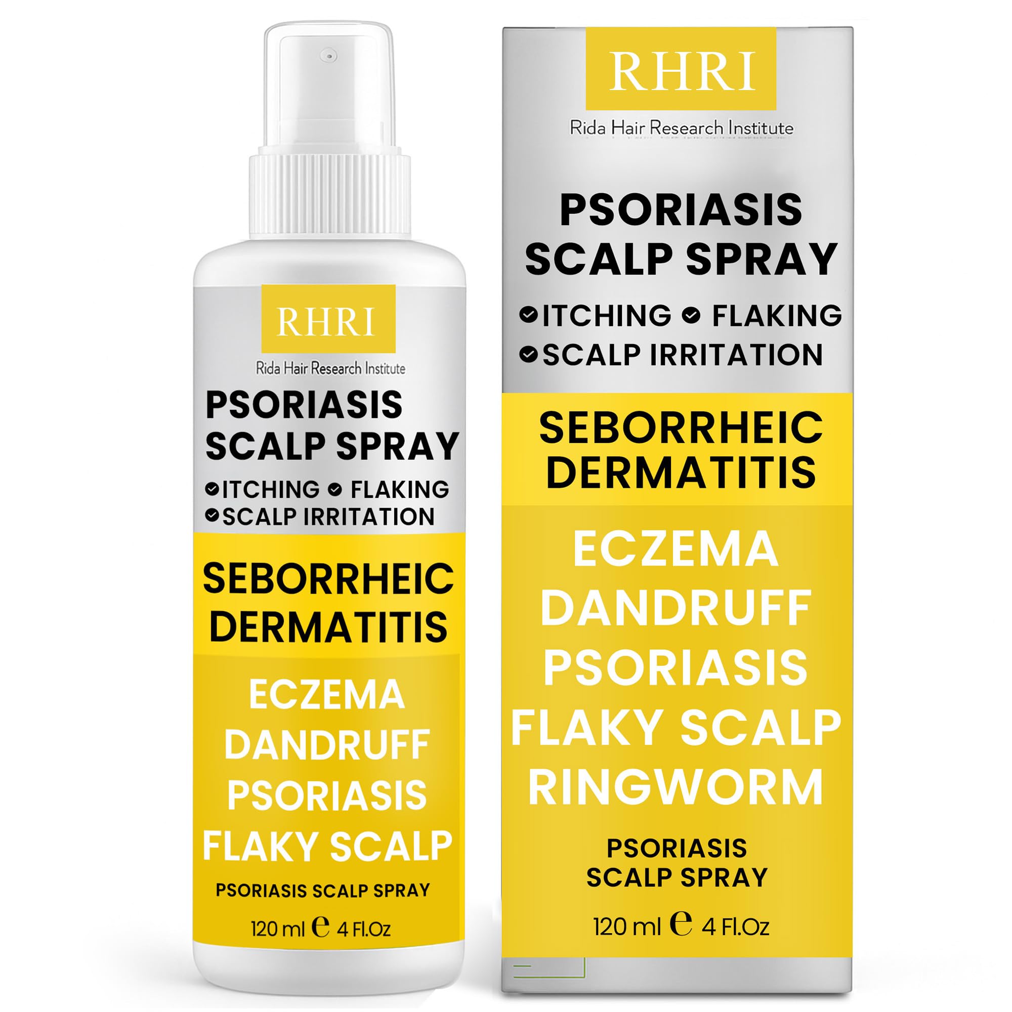 Anti Rida Psoriasis Scalp Spray | Antifungal Scalp Treatment for Yeast, Ringworm ...